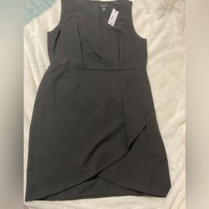 Worthington sleeveless black dress